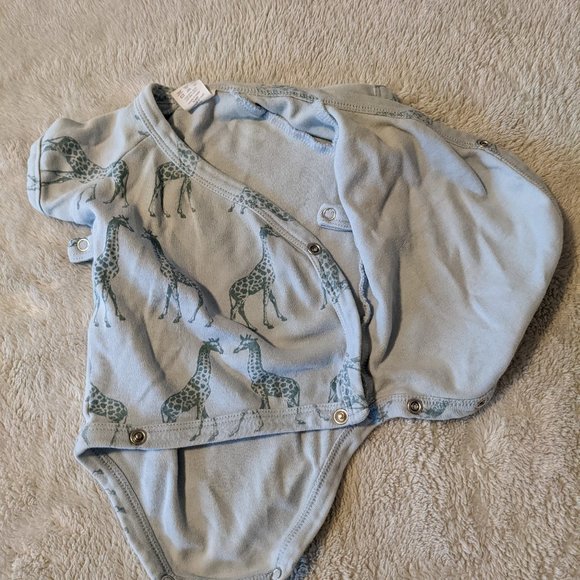 Kate Quinn blue giraffe kimono bodysuit - Picture 4 of 5